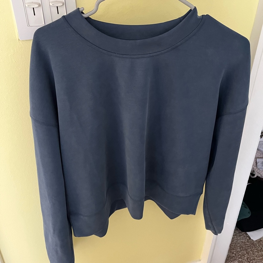 Lulu Lemon Softstreme Perfectly Oversized Cropped Crewneck